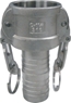 Picture of SS 316 Camlock Coupling Type C