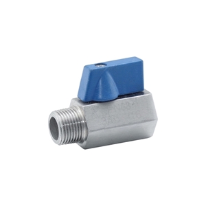 Picture of SS 316 Mini Ball Valve M-F NPT