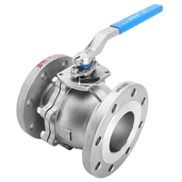 Picture of SS CF8M 2-Piece F/P Ball Valve Class 300 Flanged (Fire Safe)